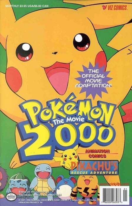 Pokemon: The Movie 2000 - Pikachu's Rescue Adventure Issue