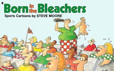 Macmillan Publishing's Born in the Bleachers: Sports Cartoons Soft Cover # 1