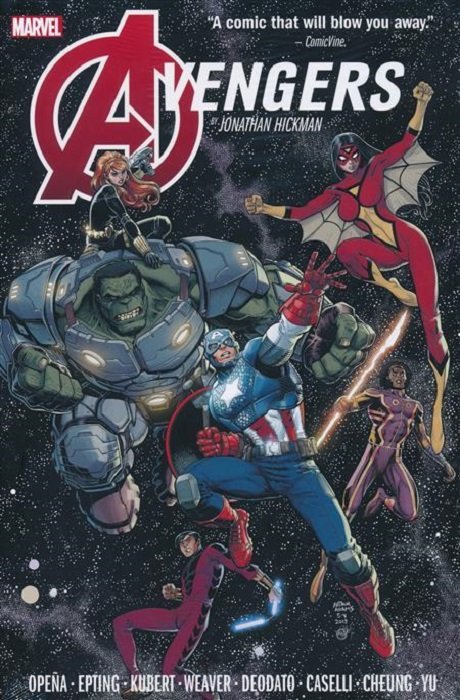 少年漫画 Avengers by Jonathan Hickman Omnibus 1 Avengers by Jonathan Hickman Omnibus Vol 1 REGULAR COVER