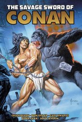 Titan Comics's The Savage Sword of Conan: The Original Comics - Omnibus Hard Cover # 10b