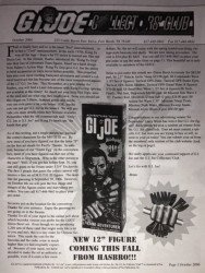 Fun Publications's G.I. Joe: Collectors' Club Newsletter Issue # 10