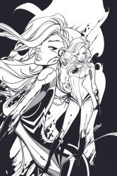 Absolute Comics Group's White Widow Issue # 1green comix-b