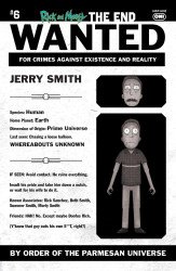Oni Press's Rick and Morty: The End Issue # 6c
