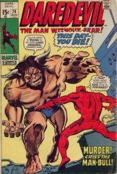 Marvel Comics's Daredevil Issue 79