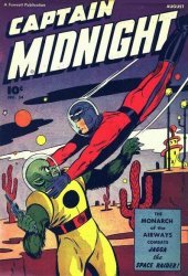 Fawcett Publications's Captain Midnight Issue 54