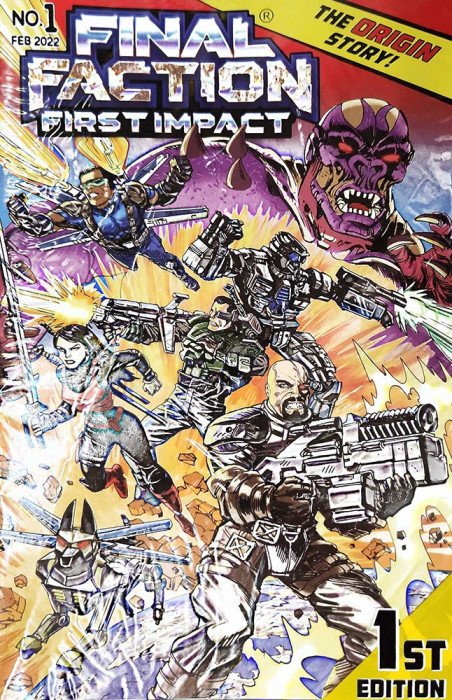 Final Faction: First Impact Issue # 1dollar tree (Peachtree