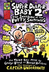 Blue Sky Press's The Adventures of Super Diaper Baby Hard Cover # 2