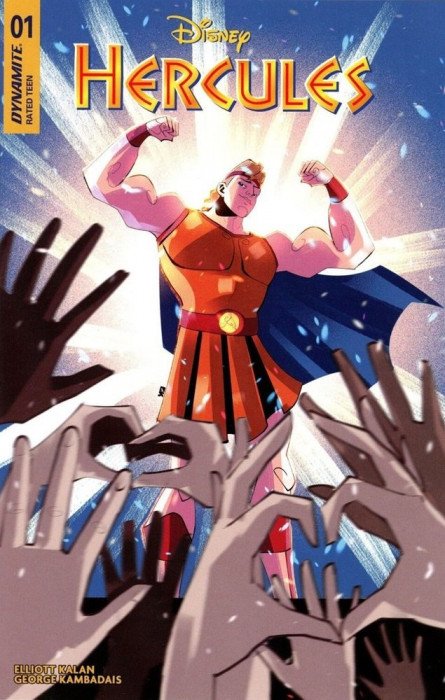インクレディブル・ヘラクレス 5冊 英語版 Disney Hercules Issue # 5b (Dynamite Entertainment)