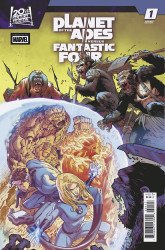 Marvel Comics's Planet of the Apes vs Fantastic Four Issue # 1f