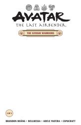 Dark Horse Comics's Avatar The Last Airbender: The Kyoshi Warriors Issue # 1b