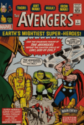 Marvel Comics's The Avengers Issue 1main event