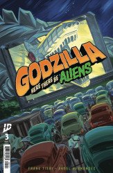 IDW Publishing's Godzilla: Here There Be Aliens Issue # 3b
