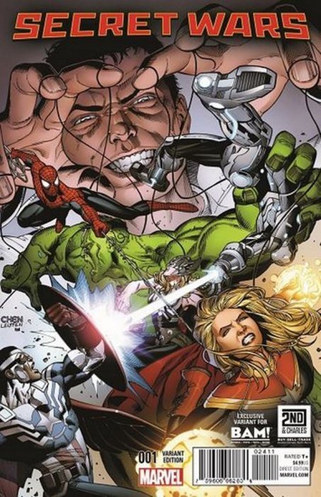 Secret Wars Issue # 1 - 3rd print (Marvel Comics)