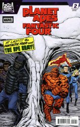 Marvel Comics's Planet of the Apes vs Fantastic Four Issue # 2b