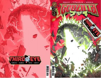 IDW Publishing's Godzilla Issue # 1third eye