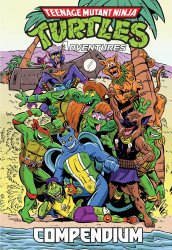 IDW Publishing's Teenage Mutant Ninja Turtles Adventures Compendium Hard Cover # 2
