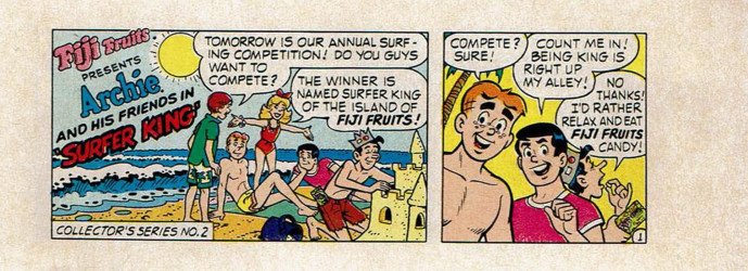 Warner-Lambert's Fiji Fruits Presents: Archie and His Friends Issue # 2