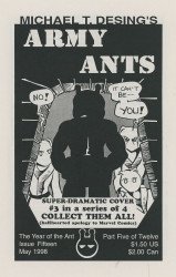 Teddy Bear Press's Michael T. Desing's Army Ants Issue # 15