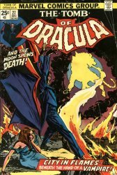 Marvel Comics's The Tomb of Dracula Issue 27