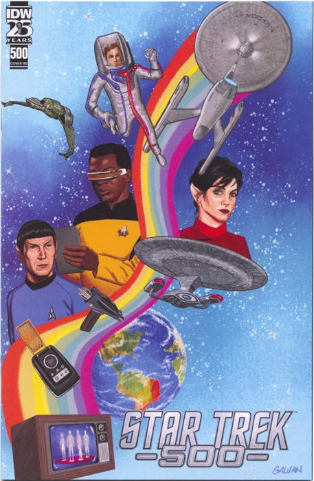 Star Trek #500 Issue # 500nycc/galvan (IDW Publishing)
