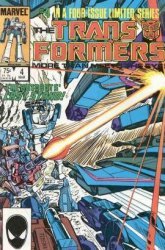 Marvel Comics's The Transformers Issue 4
