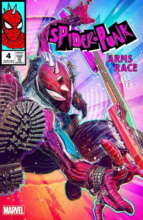 アメコミリーフ Spider-Punk:Arms Race #1 CGC 9.8 SPIDER-PUNK ARMS RACE #1 TAKASHI OKAZAKI EXCLUSIVE OPTIONS