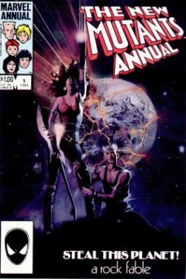 The New Mutants Annual # 2 (Marvel Comics)