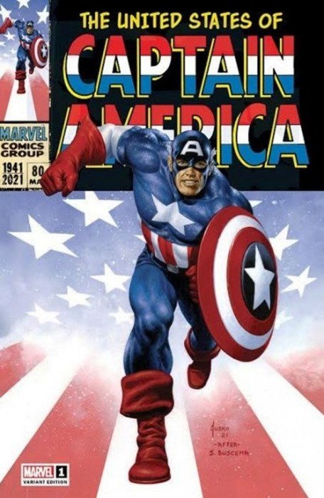 英語　THE UNITED STATES OF CAPTAIN AMERICA United States of Captain America, The #3A VF ; Marvel Comic