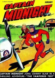 Fawcett Publications's Captain Midnight Issue 36