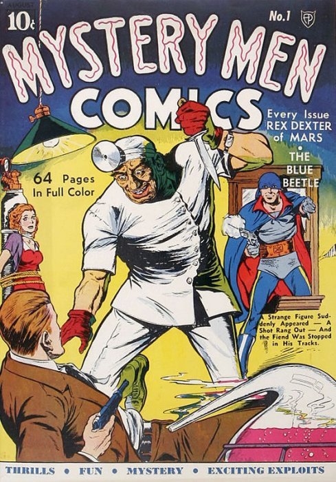 Mystery Men Comics Issue # 1 (Fox Feature Syndicate)