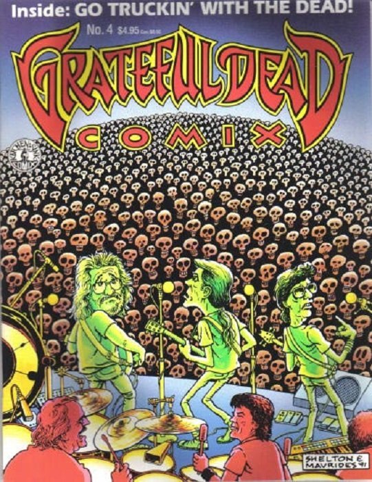 Grateful Dead Comix Issue # 1 (Kitchen Sink Comix)