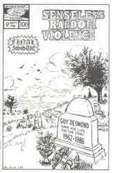 Dimestore Stories Productions's Senseless Random Violence Issue # 9