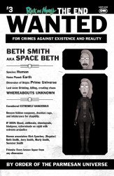 Oni Press's Rick and Morty: The End Issue # 3c