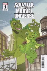 Marvel Comics's Godzilla Destroys the Marvel Universe Issue # 1f