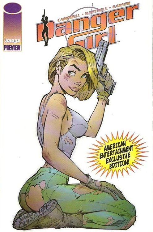 Danger Girl Issue # 0american ent-a (Image Comics)