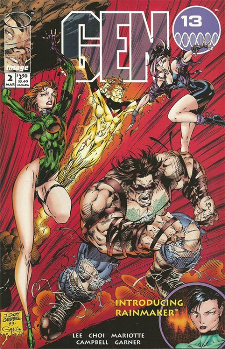 アメコミ　ジェン13 Amazon.com: Gen13 (1995-1998) #6 eBook : Campbell, J. Scott