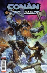 Titan Comics's Conan the Barbarian Issue # 25 - 2nd print
