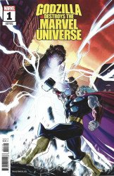 Marvel Comics's Godzilla Destroys the Marvel Universe Issue # 1h