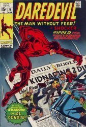 Marvel Comics's Daredevil Issue 75