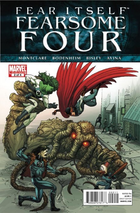 アメコミ・英語　フィア・イットセルフ　4冊セット　FEAR ITSELF アメコミ・英語 フィア・イットセルフ 4冊セット FEAR ITSELF