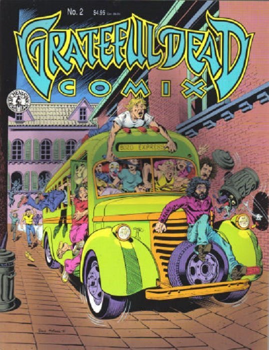 Grateful Dead Comix Issue # 1 (Kitchen Sink Comix)