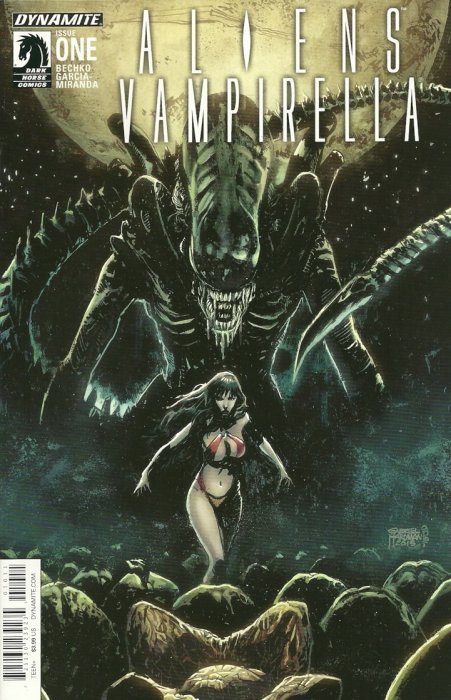 Vampirella / Aliens Issue # 1c (Dynamite Entertainment)