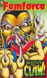 AC Comics's FemForce verses The Claw Soft Cover # 1