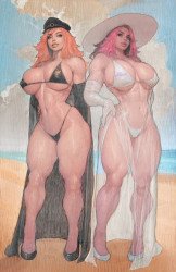 Udon Entertainment's Street Fighter & Friends: Swimsuit Special 2025 Issue # 1koc/nycc