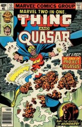Marvel Comics's Marvel Two-in-One Issue 53