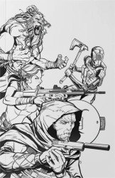 Eric Weathers & Zeb Hatfield's Battle Brick Road Issue # 2g