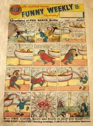 Gulf Oil Company's Gulf Funny Weekly Issue # 191