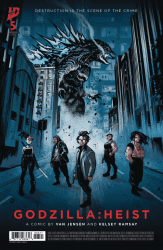 IDW Publishing's Godzilla: Heist Issue # 5b