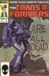 Marvel Comics's The Transformers Issue 5