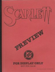 DC Comics's Scarlett Issue preview